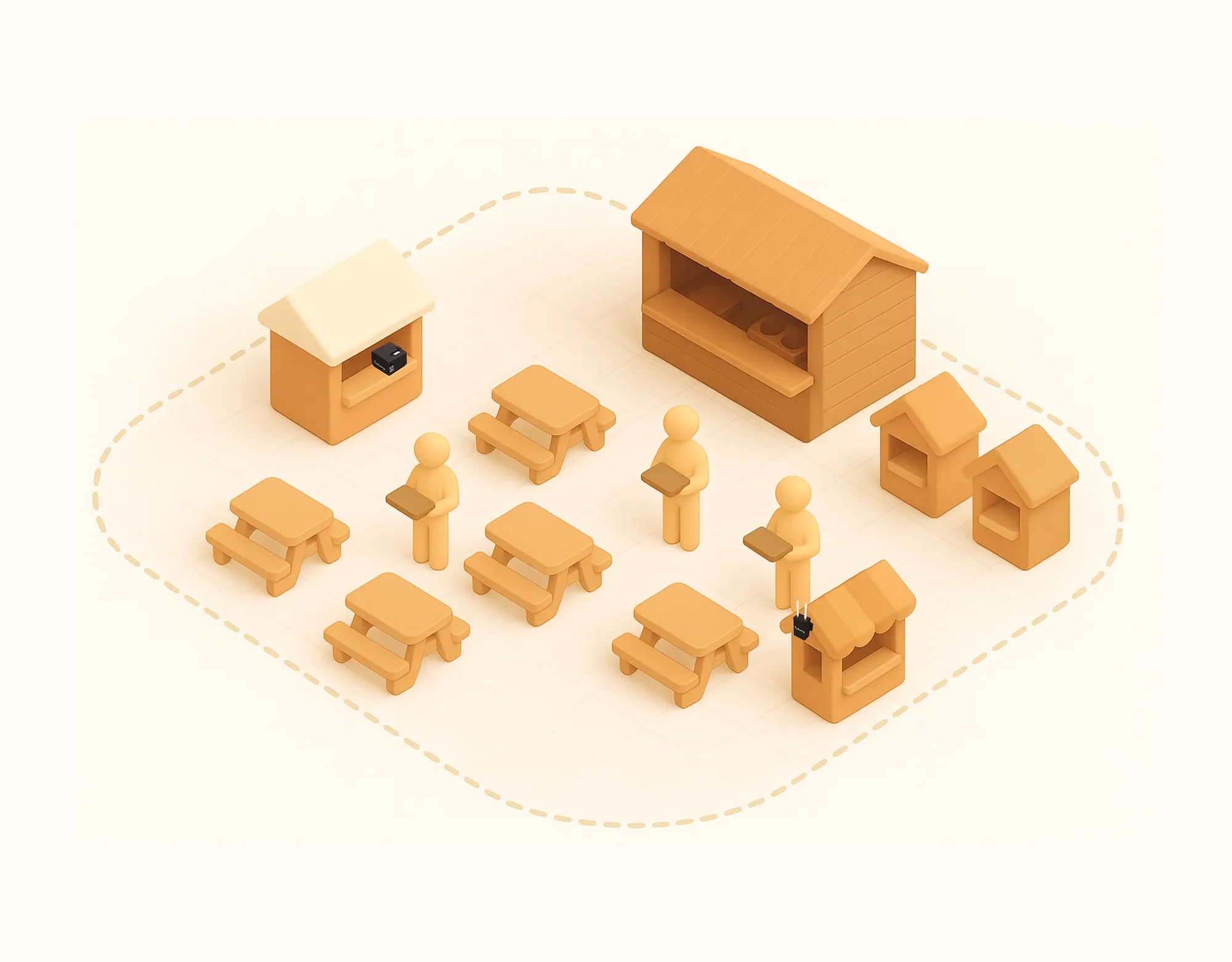 Willkommen bei Tischzwerg, dem einfachsten Bestellsystem für Vereinsfeste und Veranstaltungen auf dem Markt.