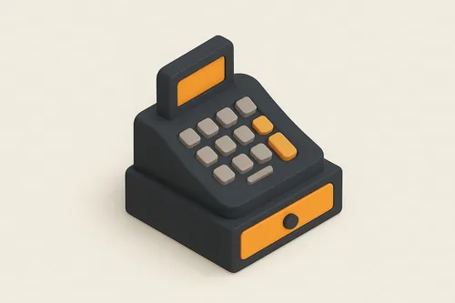 Tischzwerg Einrichtung - Schritt 3: Kassa Einrichten